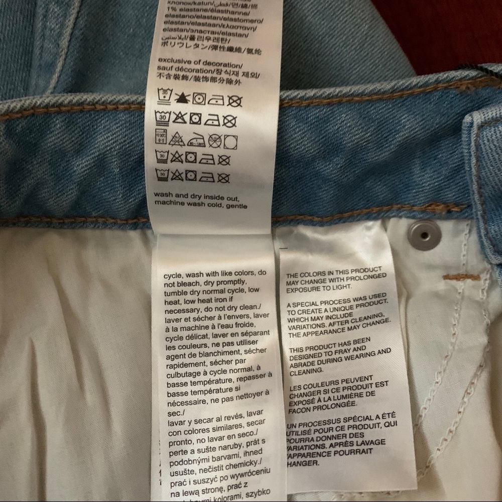 NWT Calvin Klein Denim Skirt - Picture 7 of 7